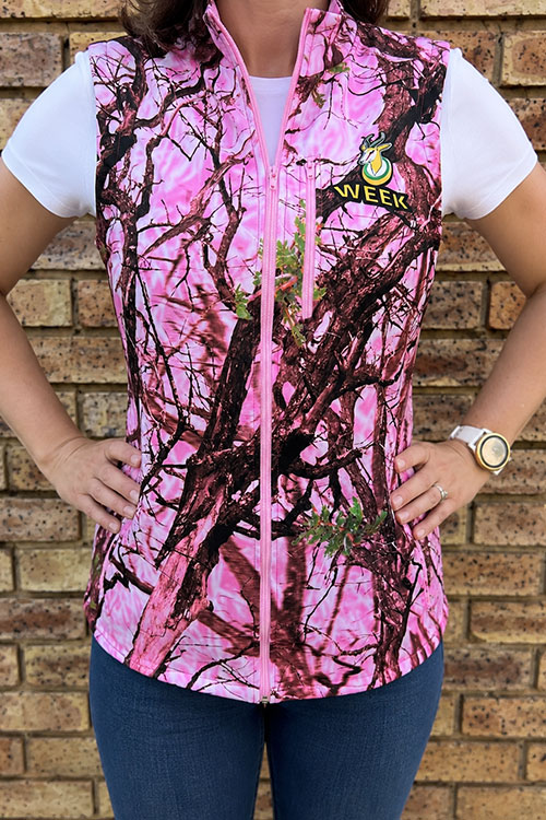 Pink Camo Pull-over